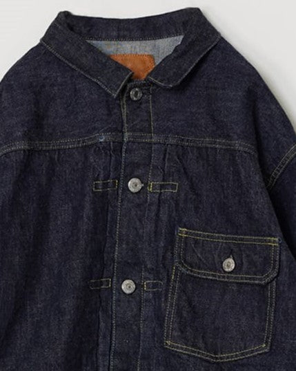 REMI RELIEF 12oz SELVEDGE DENIM 1st JKT (ONEWASH)　