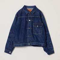 REMI RELIEF 12oz SELVEDGE DENIM 1st JKT(BLUE)
