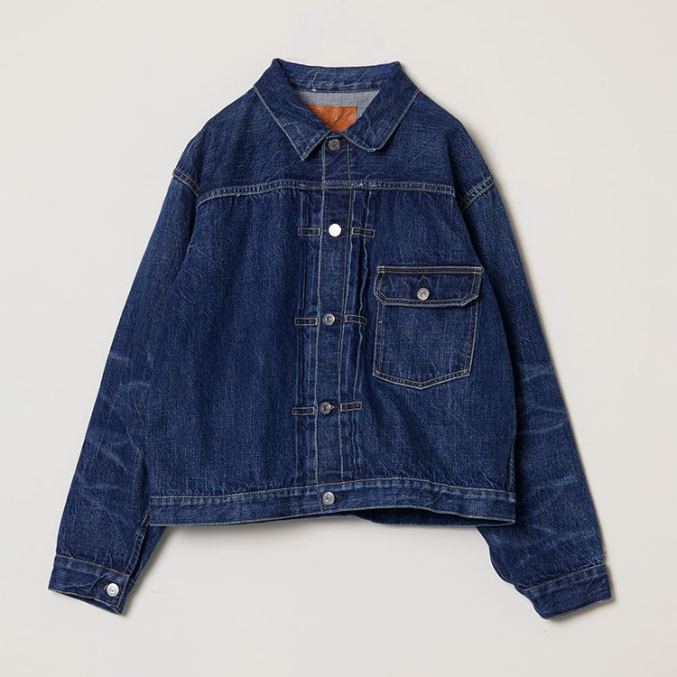 REMI RELIEF 12oz SELVEDGE DENIM 1st JKT(BLUE)