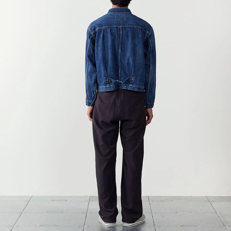REMI RELIEF 12oz SELVEDGE DENIM 1st JKT(BLUE)