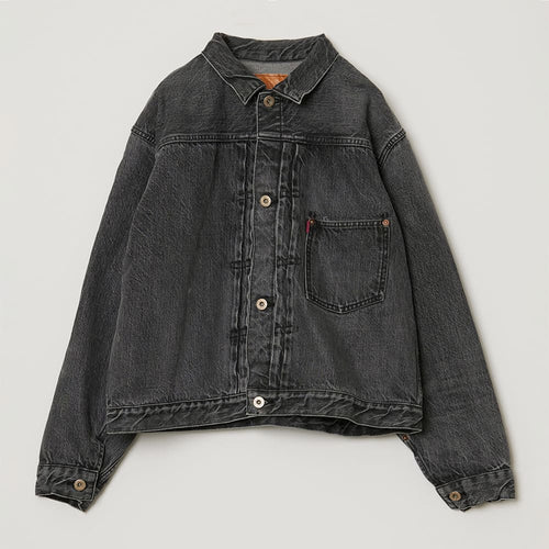 REMI RELIEF 12oz DENIM War Model JKT (USEDBLACK) RN31393070