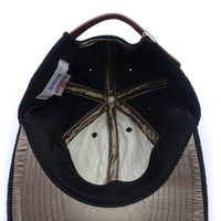 Riprap /  SEMI LONG BRIM CAP MOON & HARRIS TWEED BLACK
