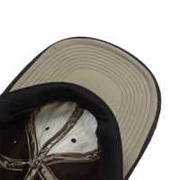 Riprap / SEMI LONG BRIM CAP MOON &amp; HARRIS TWEED DK.BROWN