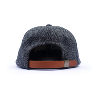 Riprap / SEMI LONG BRIM CAP MOON &amp; HARRIS TWEED GRAY