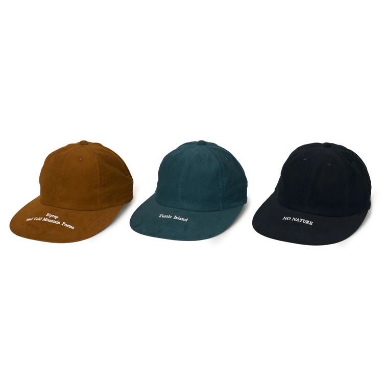 Riprap  SEMI LONG BRIM CAP "GITD" (21W CORDS) BLACK