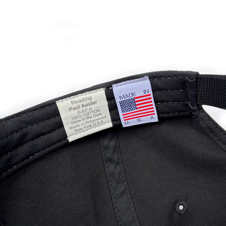 Riprap   SEMI LONG BRIM CAP "GITD" (COTTON TWILL) BLACK