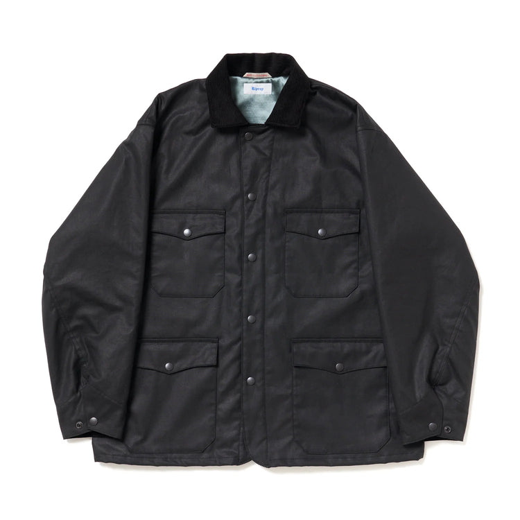 Riprap  HUNTING JKT (MILLERAIN WAXED COTTON) RRJ2203 BLACK