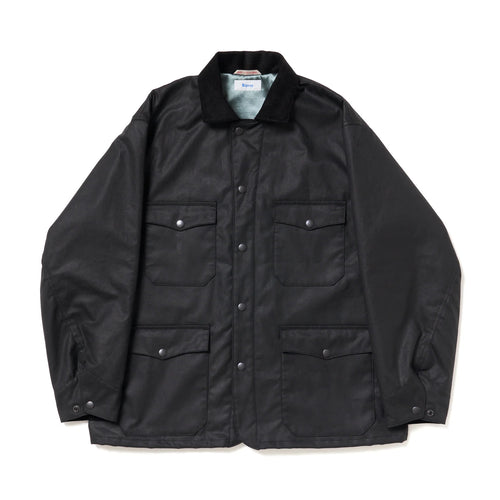 Riprap HUNTING JKT (MILLERAIN WAXED COTTON) RRJ2203 BLACK