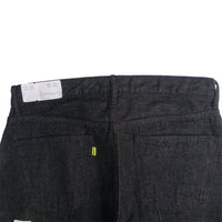 Riprap / TWISTED CREASE JEANS RELAXED-FIT BLACK
