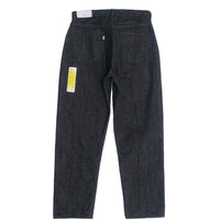 Riprap / TWISTED CREASE JEANS RELAXED-FIT BLACK