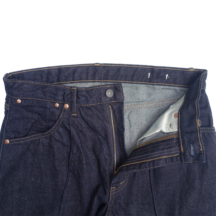 Riprap / TWISTED CREASE JEANS RELAXED-FIT INDIGO