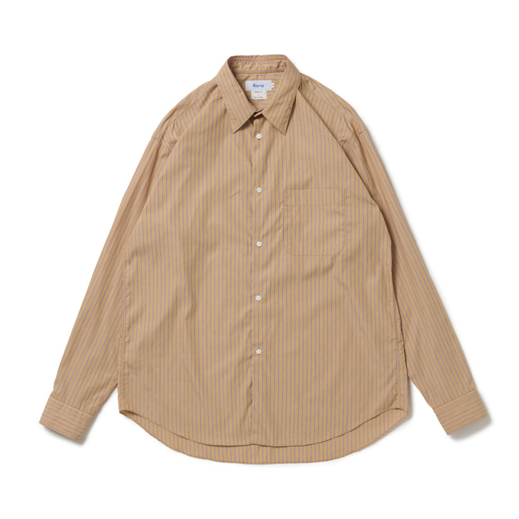 Riprap FF REGULAR COLLAR SHIRT (COTTON POPLIN STRIPE)