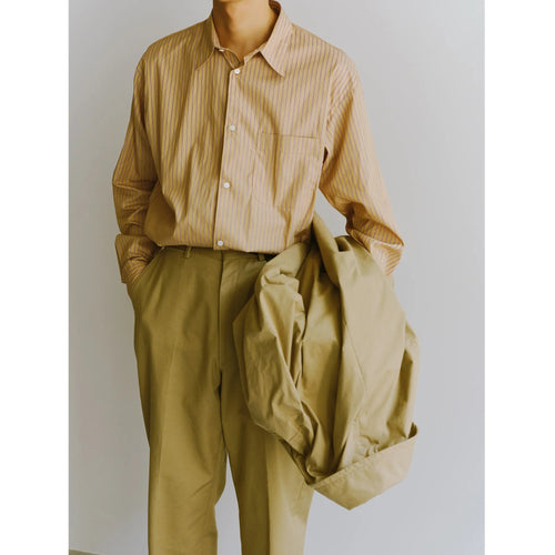 Riprap  FF REGULAR COLLAR SHIRT (COTTON POPLIN STRIPE)