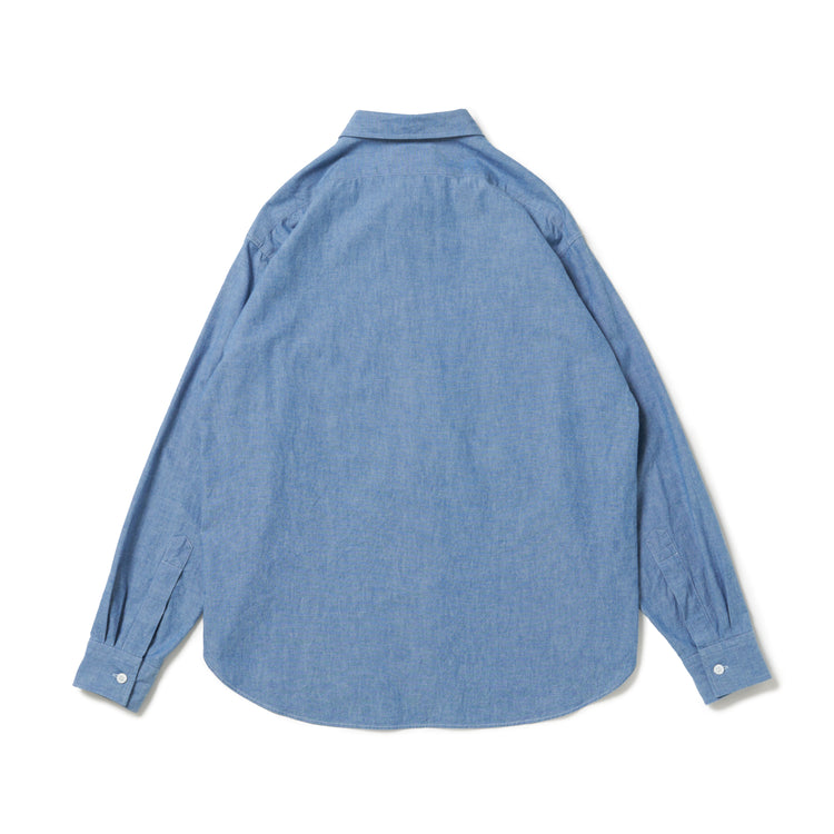 Riprap  FLAP POCKET SHIRT (6oz SELVEDGE CHAMBRAY)