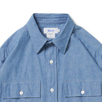 Riprap FLAP POCKET SHIRT (6oz SELVEDGE CHAMBRAY)
