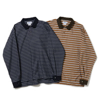Riprap  POLO SHAPED SH L/S (COTTON POPLIN STRIPE)