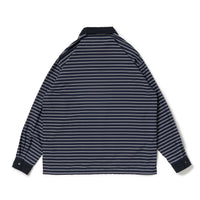 Riprap  POLO SHAPED SH L/S (COTTON POPLIN STRIPE)