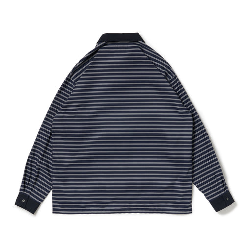 Riprap  POLO SHAPED SH L/S (COTTON POPLIN STRIPE)