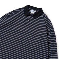 Riprap  POLO SHAPED SH L/S (COTTON POPLIN STRIPE)