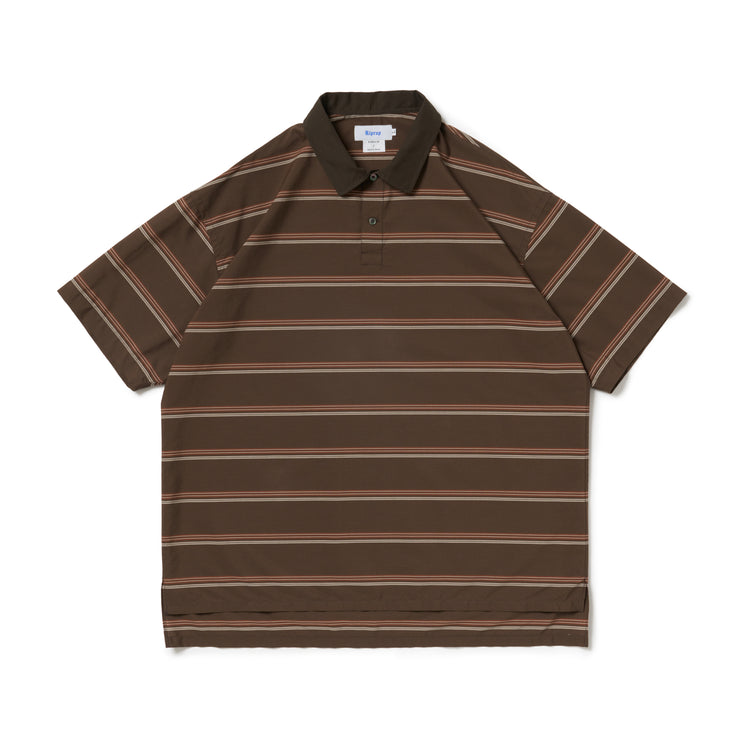Riprap  POLO SHAPED SH L/S (COTTON POPLIN STRIPE)