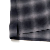 Riprap  OPEN COLLAR SH L/S (INDIGO SHADOW PATTERN) RRS2202 GRAY/INDIGO