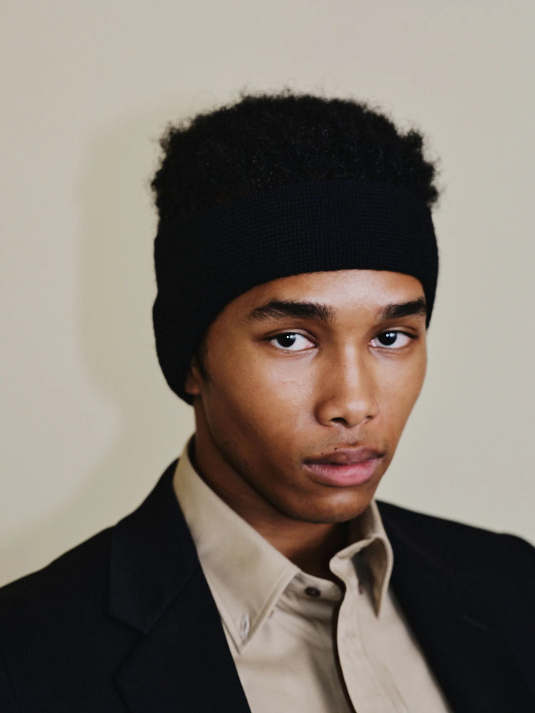 Riprap   EARGUARD HEAD BAND BRITISH/SOUTH AMERICAN WOOL RRHB001 BLACK