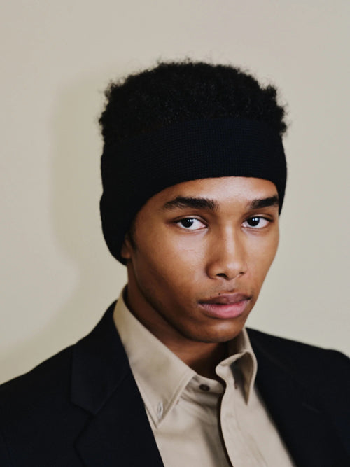 Riprap   EARGUARD HEAD BAND BRITISH/SOUTH AMERICAN WOOL RRHB001 BLACK