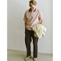Riprap  POLO SHAPED SH L/S (COTTON POPLIN STRIPE)