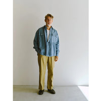Riprap  FLAP POCKET SHIRT (6oz SELVEDGE CHAMBRAY)