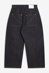 sage NATION WELT TROUSER RAW DENIM RAW DENIM