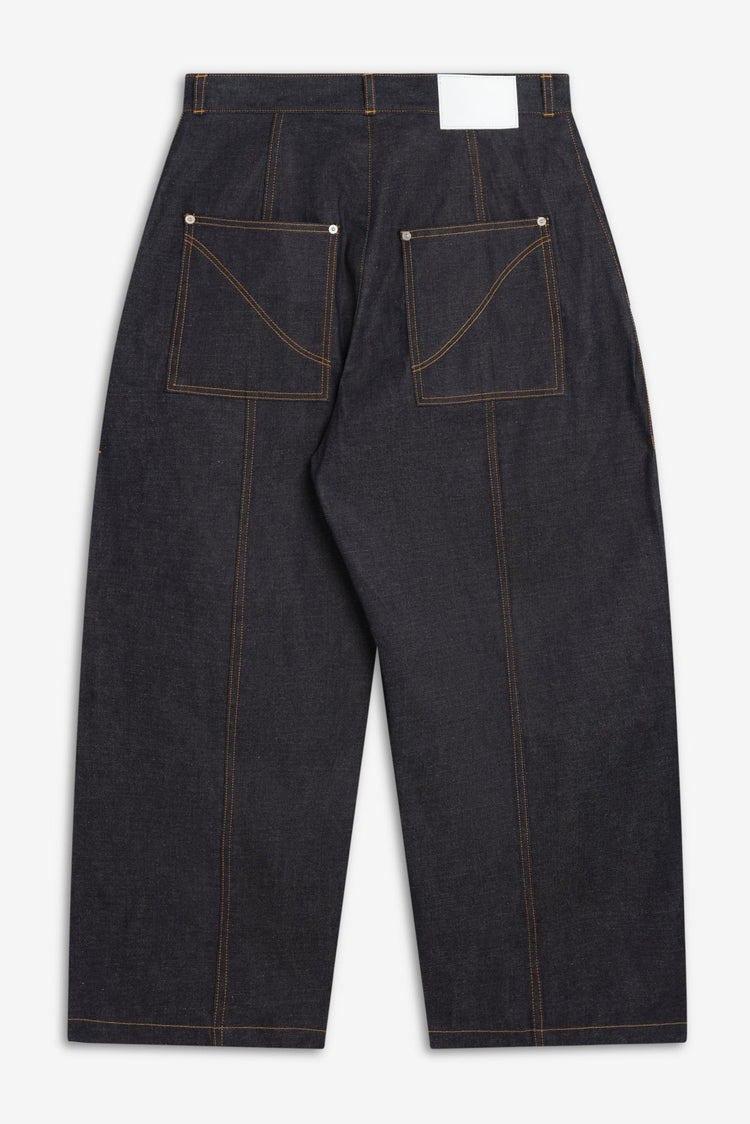 sage NATION WELT TROUSER RAW DENIM RAW DENIM