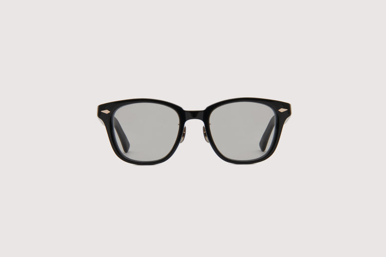 NOCHINO OPTICAL / SANSUI FR #1. GLOSS BLACK × CLEAR TO GREY (Photochromic Model)