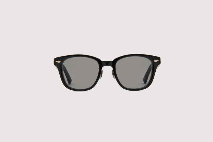 NOCHINO OPTICAL / SANSUI FR #1. GLOSS BLACK × CLEAR TO GREY (Photochromic Model)
