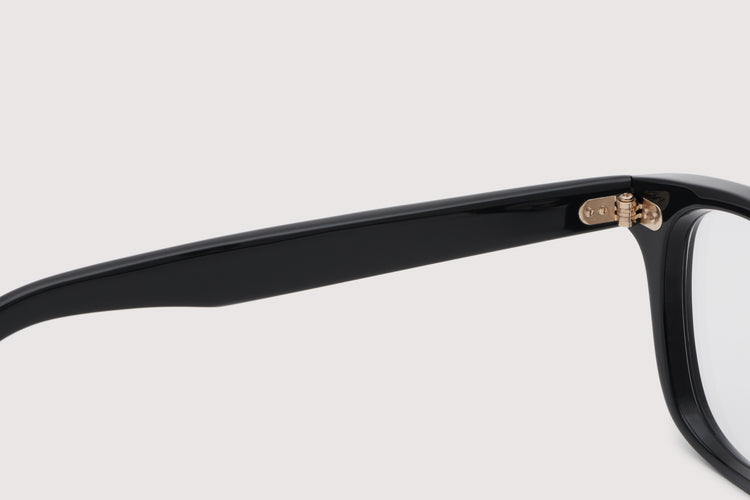 NOCHINO OPTICAL  SANSUI FR #1. GLOSS BLACK × CLEAR to GREY (調光)