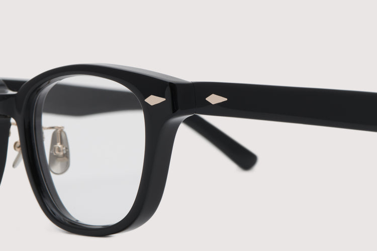 NOCHINO OPTICAL  SANSUI FR #1. GLOSS BLACK × CLEAR to GREY (調光)