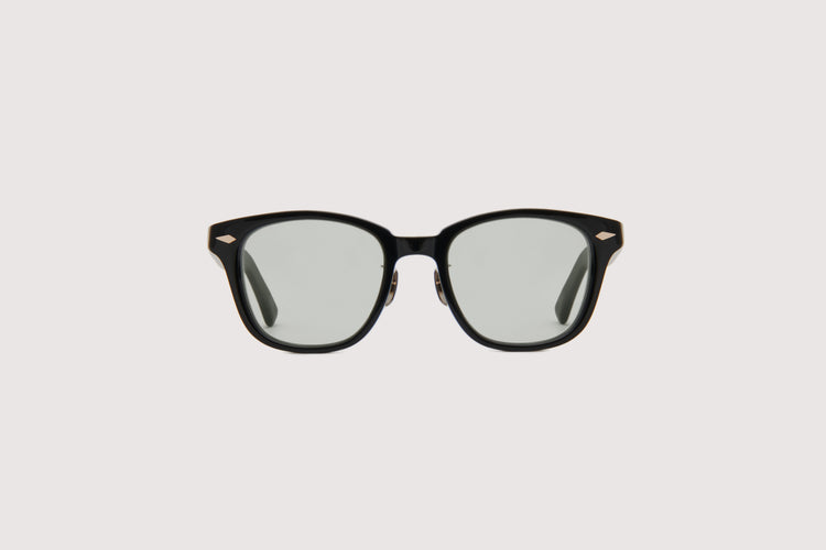 NOCHINO OPTICAL  SANSUI FR #2. GLOSS BLACK × GREY GREEN to D.GREY (調光)