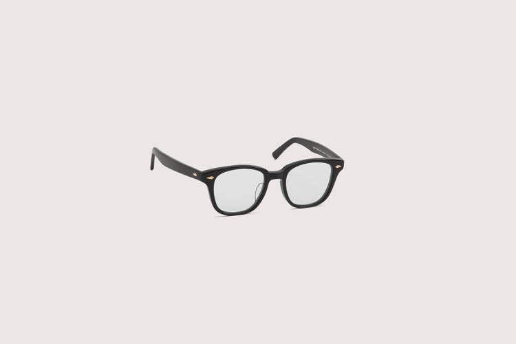 NOCHINO OPTICAL / SANSUI #1. GLOSS BLACK × CLEAR TO GREY (Photochromic Model)