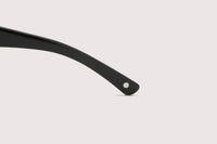 NOCHINO OPTICAL / SANSUI #1. GLOSS BLACK × CLEAR TO GREY (Photochromic Model)