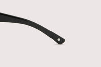 NOCHINO OPTICAL / SANSUI #1. GLOSS BLACK × CLEAR TO GREY (Photochromic Model)