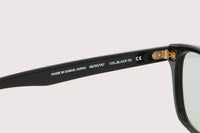 NOCHINO OPTICAL / SANSUI #1. GLOSS BLACK × CLEAR TO GREY (Photochromic Model)