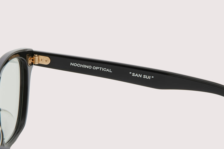 NOCHINO OPTICAL / SANSUI #2. GLOSS BLACK × GREY GREEN TO D.GREY(調光モデル)