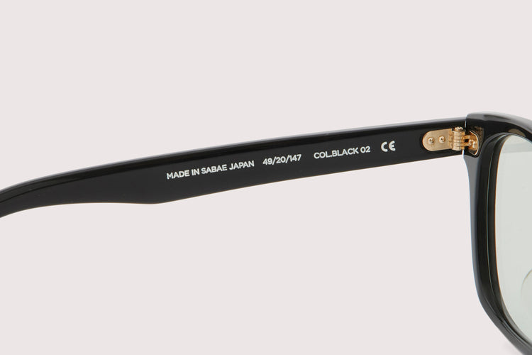 NOCHINO OPTICAL / SANSUI #2. GLOSS BLACK × GREY GREEN TO D.GREY(調光モデル)