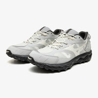 MIZUNO WAVE MUJIN TL GTX 10: Gray x Off-White x Light Gray