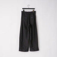 KANEMASA PHIL  46G SOLARO Gurkha Pants CHARCOAL BLACK