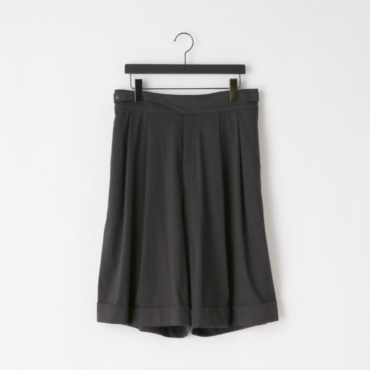 KANEMASA PHIL 46G SOLARO Gurkha Shorts CHARCOAL BLACK
