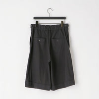 KANEMASA PHIL 46G SOLARO Gurkha Shorts CHARCOAL BLACK