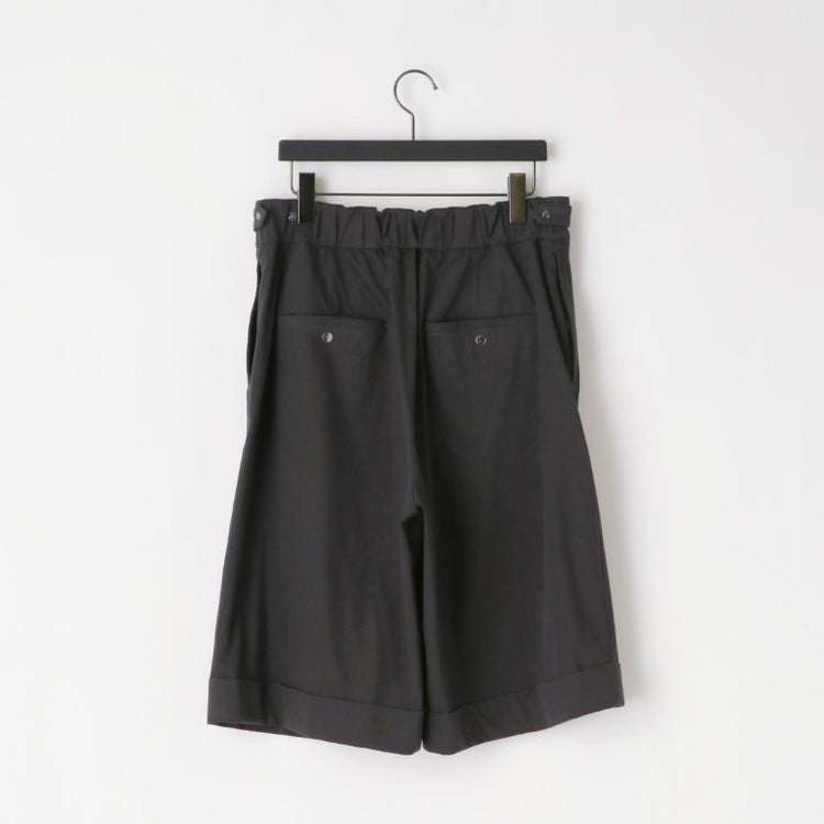 KANEMASA PHIL 46G SOLARO Gurkha Shorts CHARCOAL BLACK
