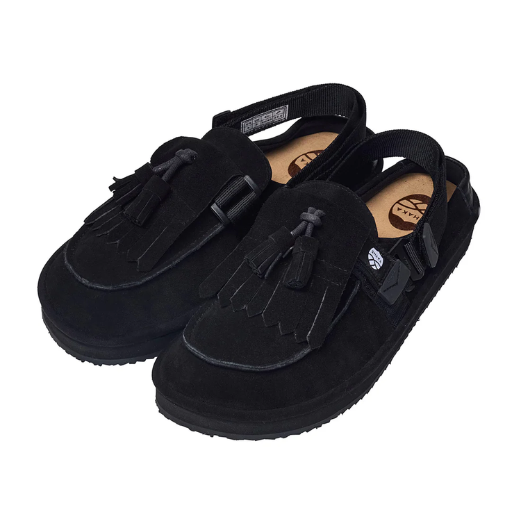 SHAKA MOC MULE TASSEL SUEDE SK-296