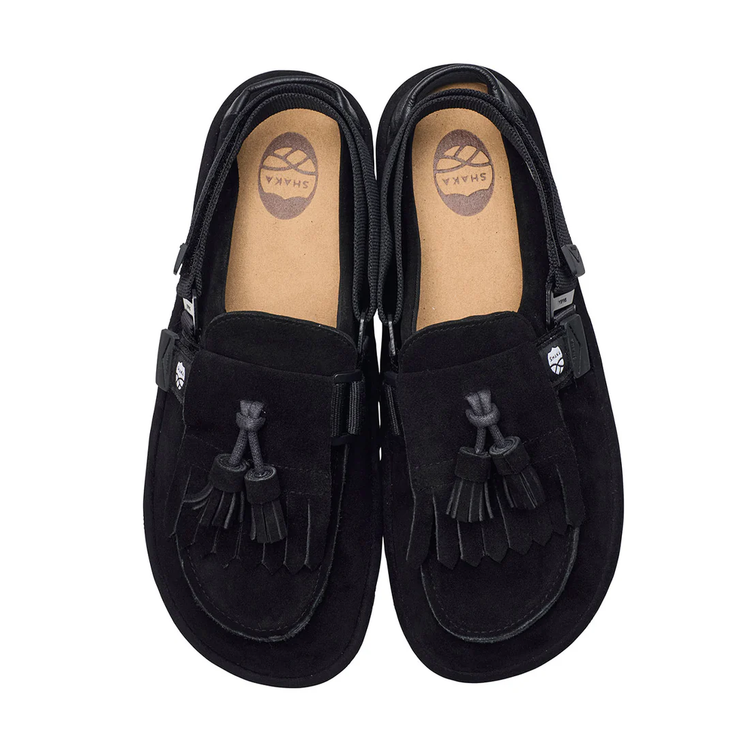 SHAKA MOC MULE TASSEL SUEDE SK-296