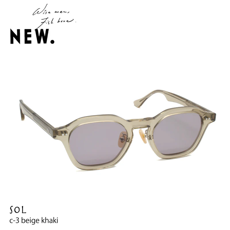 NEW. / CBGB sunglasses SILVER